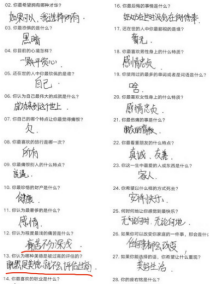 GQ问卷