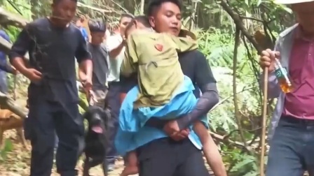 广东一男童在7000多亩山林中失联，13天后被找到仅受擦伤